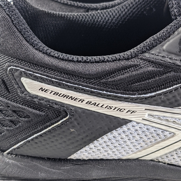 Asics net burner ballistic ff,s8, women, Black and grey - Picture 7 of 11